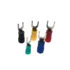 Crimp Terminals, Insulated Fork/Spade and Ring Connectors, Brass, Yellow, SV2-4 view 4