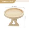 OUNONA Foldable Wooden Sofa Armrest Tray view 2