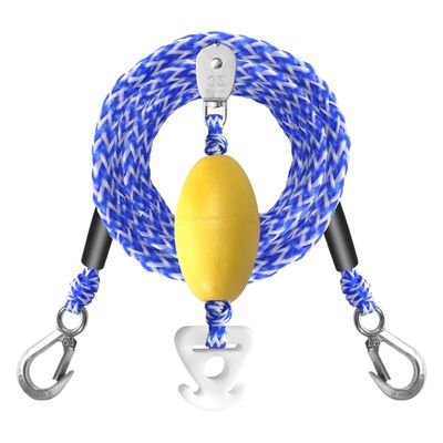 Jubepk Boat Tow Rope for Tubing - 5 m Floating Tow Line | Durable Strap for Sailing, Fishing, Pulling, Rescue, Rivers, Lakes, Snowmobiles, and Boat Transport