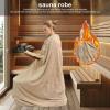 Generic Women's Washable & Quick-Drying Sauna Robe view 2