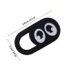 LRXIYODE 6-Pack Black Self-Adhesive Webcam Covers for Phones and Tablets view 2