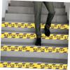 BUGUUYO Watch Your Step Warning Stickers, 2 Rolls, Self-Adhesive PVC view 3