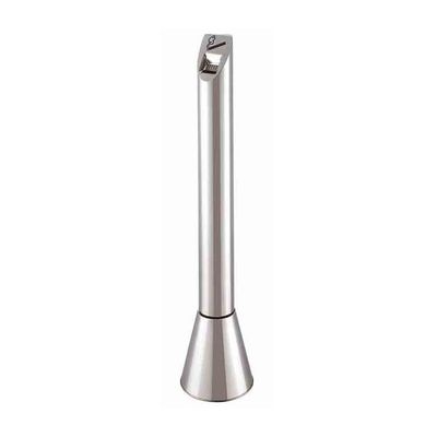 Silver Stainless Steel Freestanding Ashtray