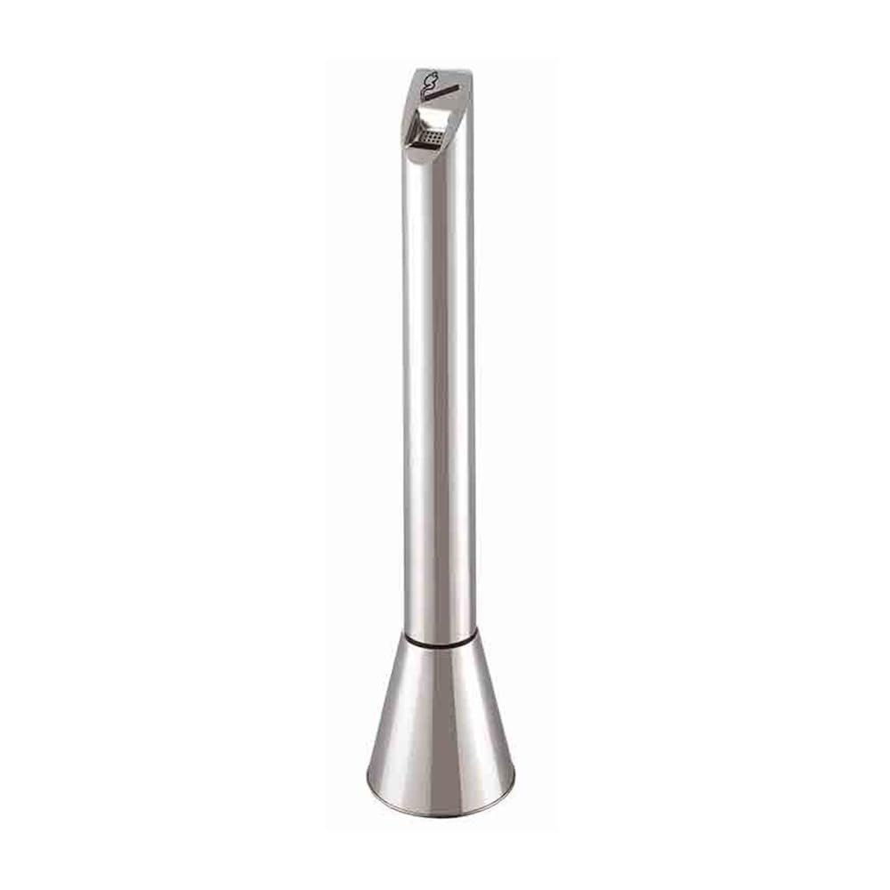 Silver Stainless Steel Freestanding Ashtray