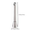 Silver Stainless Steel Freestanding Ashtray view 2