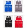 High-Visibility Mesh Safety Vest with Zipper Pockets, Gray, XL (1 pc) view 4
