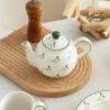 London Pottery Afternoon Tea 7-Piece Ceramic Dinnerware Set with Teapot, Cups, Saucer, Plates and Bowls, Duck view 3