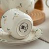 London Pottery Afternoon Tea 7-Piece Ceramic Dinnerware Set with Teapot, Cups, Saucer, Plates and Bowls, Duck view 4