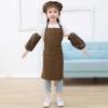 4-Piece Kids' Painting Smock Set with Sleeves and Hat view 2