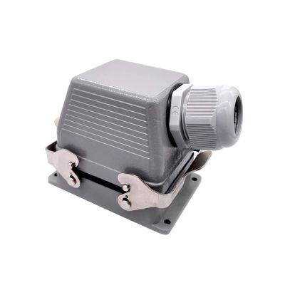 1 pc HDC-HE-032-1/2 High-Performance 32-Pin 16 A Industrial Aviation Connector, Waterproof, Screw Connection (HDC-HE-032-2)