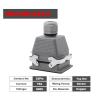 1 pc HDC-HE-032-1/2 High-Performance 32-Pin 16 A Industrial Aviation Connector, Waterproof, Screw Connection (HDC-HE-032-2) view 2