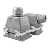 1 pc HDC-HE-032-1/2 High-Performance 32-Pin 16 A Industrial Aviation Connector, Waterproof, Screw Connection (HDC-HE-032-2) view 3