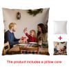 Personalized Photo Pillow with Filling, 45 x 45 cm view 3