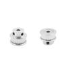 1/2/3/4/5/10 pcs 3D Printer Aluminum Timing Pulley, 2GT 32T, 5/6/6.35/8/10 mm Bore, for 10 mm GT2 Belts (6.35 mm, 4 pcs) view 1