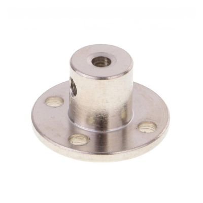 14 mm Rigid Flange Coupling, Galvanized Hardened Steel, 5-Pack