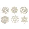 6-Piece Star Pattern Coasters, Heat-Resistant and Non-Slip view 1