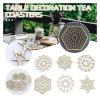 6-Piece Star Pattern Coasters, Heat-Resistant and Non-Slip view 4