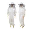 Breathable Beekeeping Bee Suit with Round Veil, Professional Bee Protection (XXX-Large) view 1