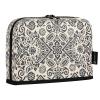 Nexawaveo Large-Capacity Pencil Case, 21.1 x 15 cm, Black and White Pattern view 2