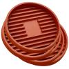 5-Pack Reusable Plastic Plant Saucers, Brown, 28 x 3 cm (11 x 1 in) view 1