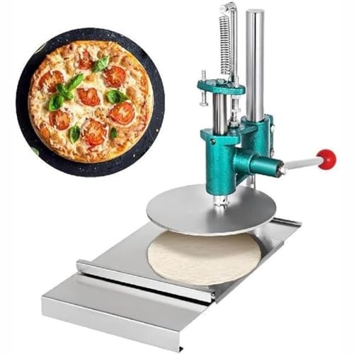 Manual Dough Press, Adjustable Pizza Dough Roller and Press