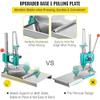 Manual Dough Press, Adjustable Pizza Dough Roller and Press view 4