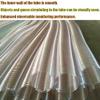 ZYXQQJ Transparent PU Dust Collection Hose, 1.5 mm, Spiral Flex Hose, 8 m/26.2 ft, 125 mm/4.92 in view 3