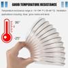 ZYXQQJ Transparent PU Dust Collection Hose, 1.5 mm, Spiral Flex Hose, 8 m/26.2 ft, 125 mm/4.92 in view 4