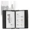 Desktop Reference Stand, 20-Page Double-Sided A4 Organizer view 3