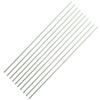 10 Fiberglass Rods, 100 cm, White Solid Rods (0.8–13 mm Diameter) for Shed Supports and Crafts (8.5 mm × 100 cm) view 1