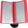WTLONBF Desktop Reference Organizer with 10 Compartments, Red view 1