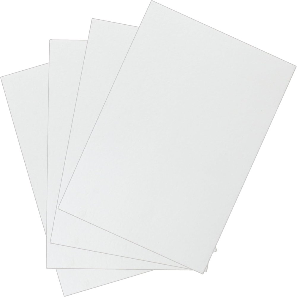 4-Pack High-Temperature Ceramic Fiber Paper, 10 mm Thick