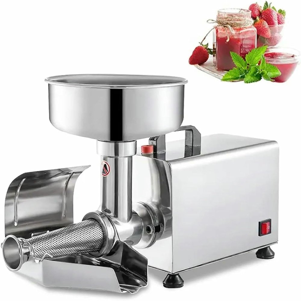 Commercial Tomato Press, Stainless Steel Fruit Press for Sauces and Jam