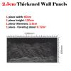 3D Stone-Look Wall Panels, 2.5/5 cm Thick, 15 Pieces view 3