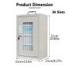 36-Compartment Stainless Steel Cell Phone Locker view 2
