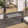 Custom-Size Basement Window Well Cover, Dark Gray, 110 x 100 cm view 2