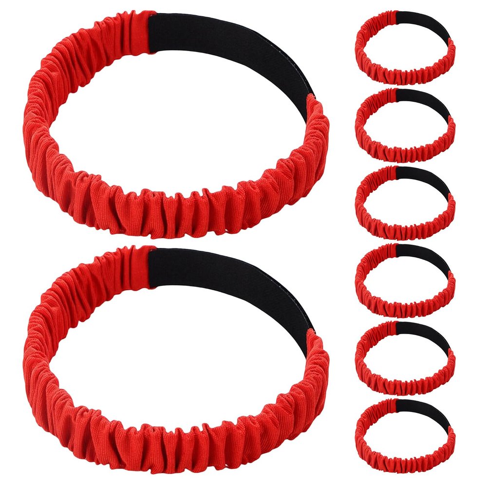 TOYANDONA 8-Piece Leg Bands for Three-Legged Races, Oxford Fabric