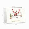 PremiumLine Large Christmas Gift Bags, Landscape Format | Coated & with Gift Tag | Sturdy, Reinforced Base & Rim | FSC Cardboard 210 g/m² | DIN A4 (32 × 26 × 12 cm), 6 Pack view 2