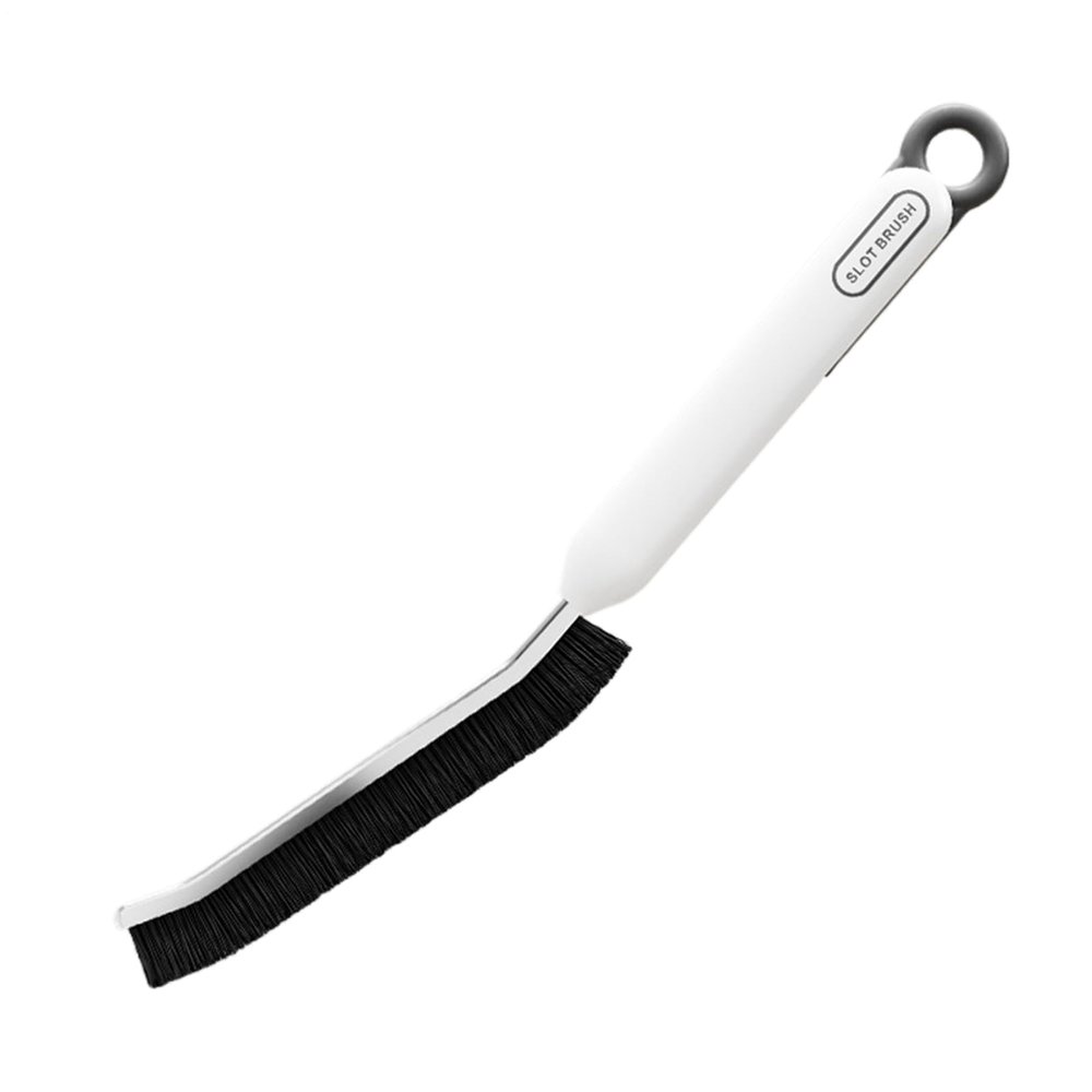 Crevice Cleaning Brush for Tight Spaces and Tile Grout, Long Handle