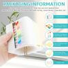 Sticky Note Dispenser, Desk Notepad Holder and Organizer for Office, Home, School and Dorm view 2