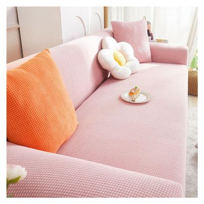 Failjierue Thickened Full-Cover Corn-Kernel Sofa Slipcover, 1/2/3/4/5-Seater, Non-Slip, Highly Stretchable, 1-Piece, Universal Fit (Style 1, 2-Seater, 145–185 cm)