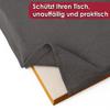 DecoHomeTextil Table Protector, Gray, 130 x 345 cm, Rectangular view 3