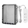 Waterproof Cable Box, Transparent, with Lock, IP66 view 2
