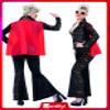 Smiffys Elvis Black Rhinestone Costume view 4