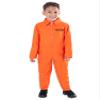 Smiffys Escaped Prisoner Costume, Orange view 1