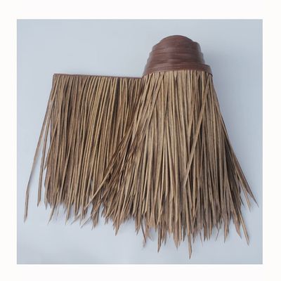 Artificial Palm Thatch Roll, Yellow, 0.5 x 20 m