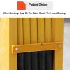 Industrial Expandable Metal Barricade, Flexible Mobile Gate, Adjustable Traffic Fence for Construction Sites and Traffic Control (Color 1, 700 cm) view 3