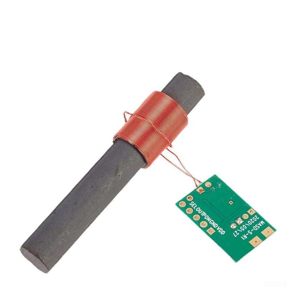 DCF77 Radio Clock Module with High-Sensitivity Antenna and MCU