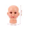 Children's Mannequin Head, 41.5 cm Vinyl with Hair Texture view 2