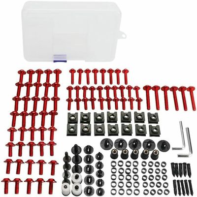 DSYSRX 177-Piece Motorcycle Fairing Bolt and Nut Set for CB1100 / GIO Special 2013–2017